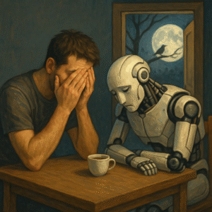 Humans score lower on EQ than robots.