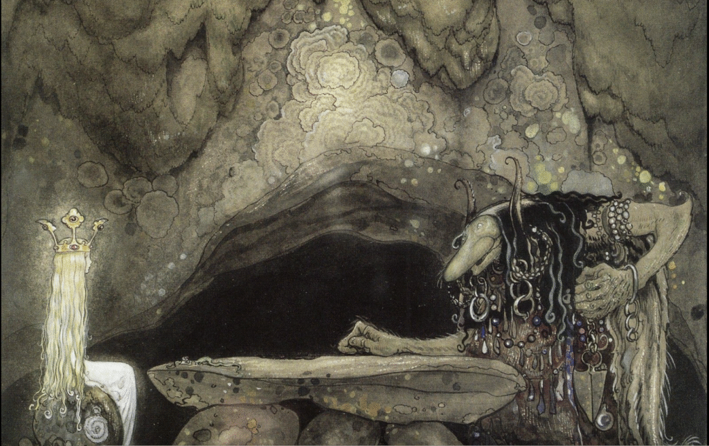 NB. Artist Jon Bauer some beliefs are hard to shake